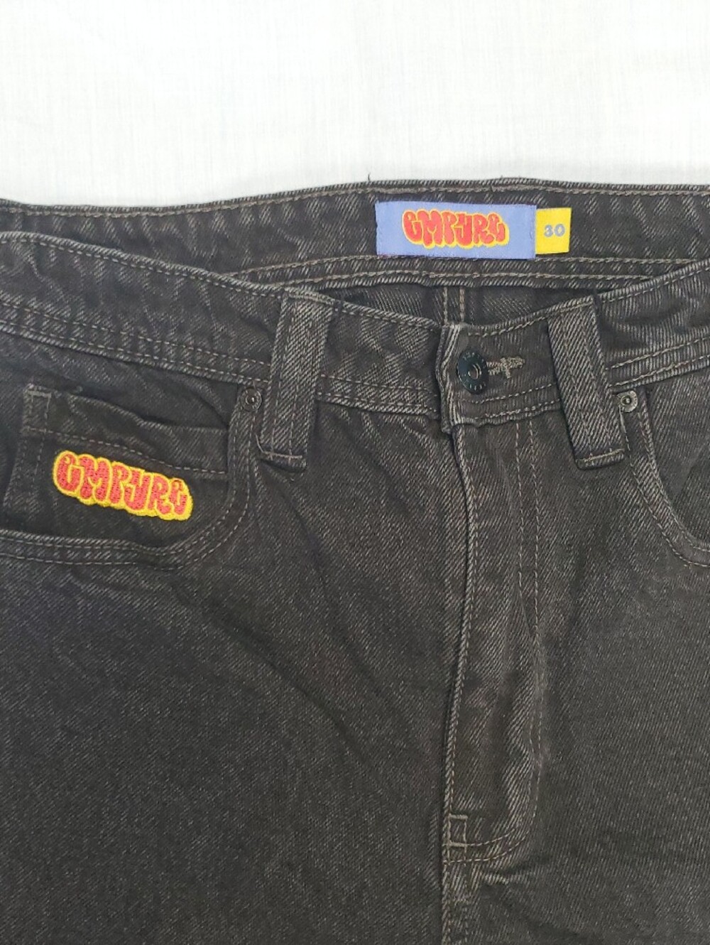 Empyre Relaxed Fit Black Jeans #189 - Picture 2 of 6